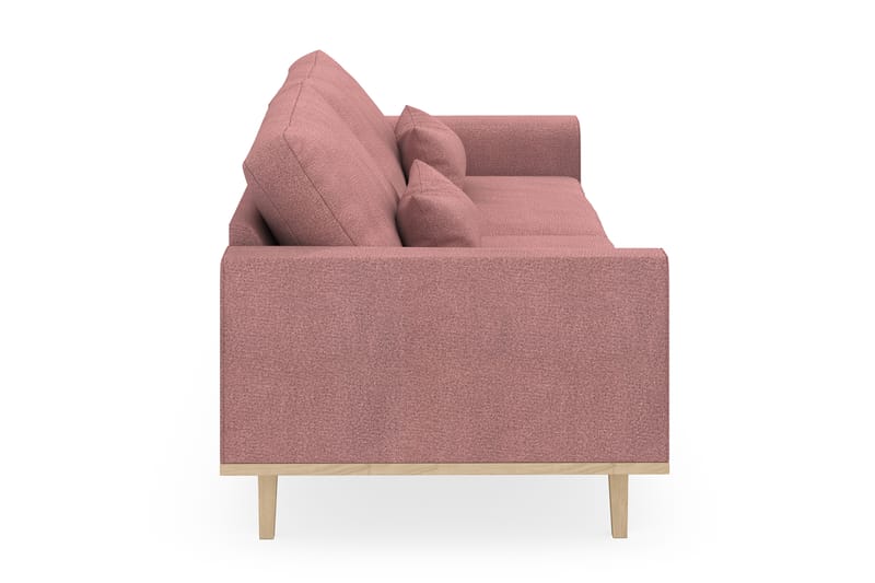 Copenhagen 4-seters Stoffsofa - Rosa - Møbler - Sofaer - 4 seter sofa