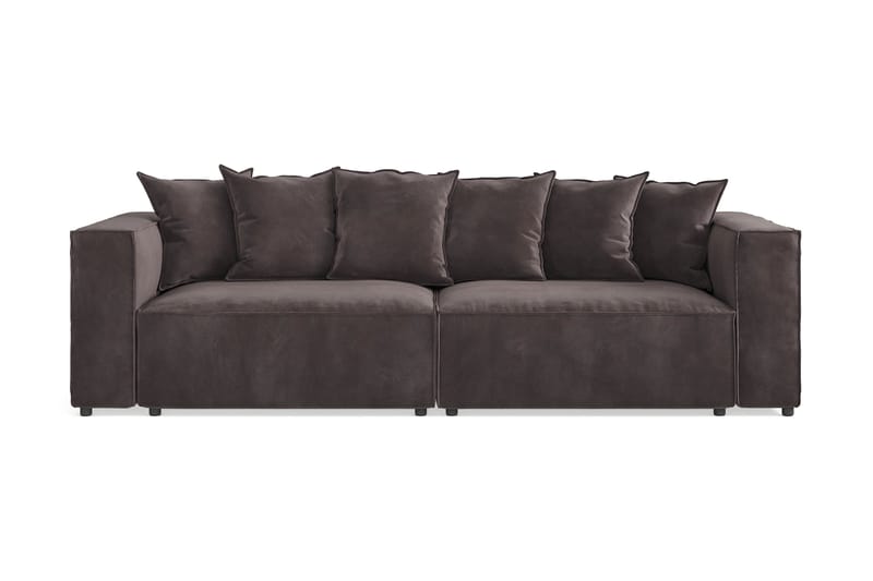 Cubo 4-seters Sofa - Beige / Cordfløyel - 4 seter sofa