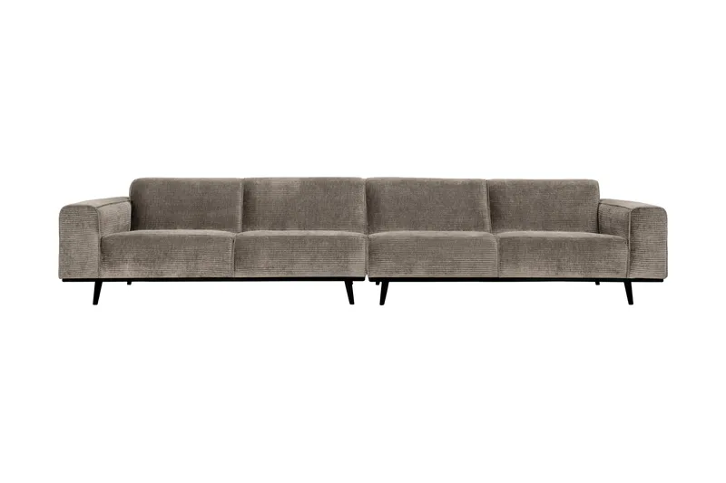 Deansh 4-seters Sofa XL - Mørkebeige - Møbler - Sofaer - 4 seter sofa