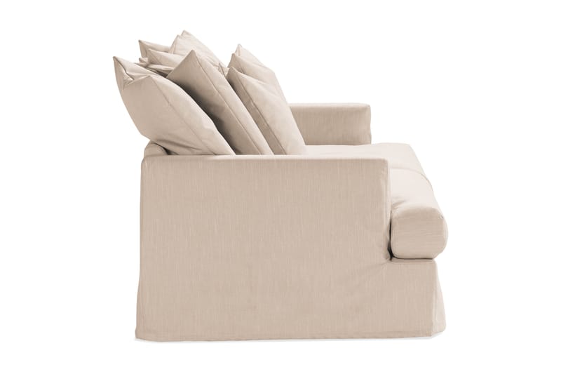 Menard 3-seters Dyp Stoffsofa - Beige - Møbler - Sofaer - Sofa 3 seter