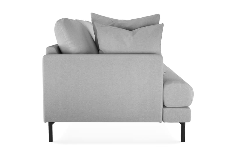 Menard 3-seters Dyp Stoffsofa - Lys grå - Møbler - Sofaer - Sofa 3 seter