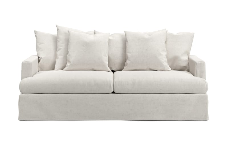 Menard 3-seters Stoffsofa - Beige - Møbler - Sofaer - Sofa 3 seter