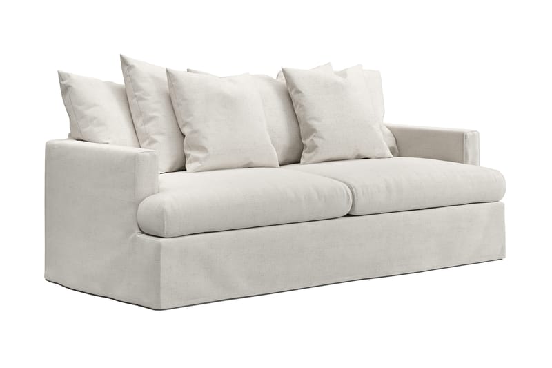 Menard 3-seters Stoffsofa - Beige - Møbler - Sofaer - Sofa 3 seter