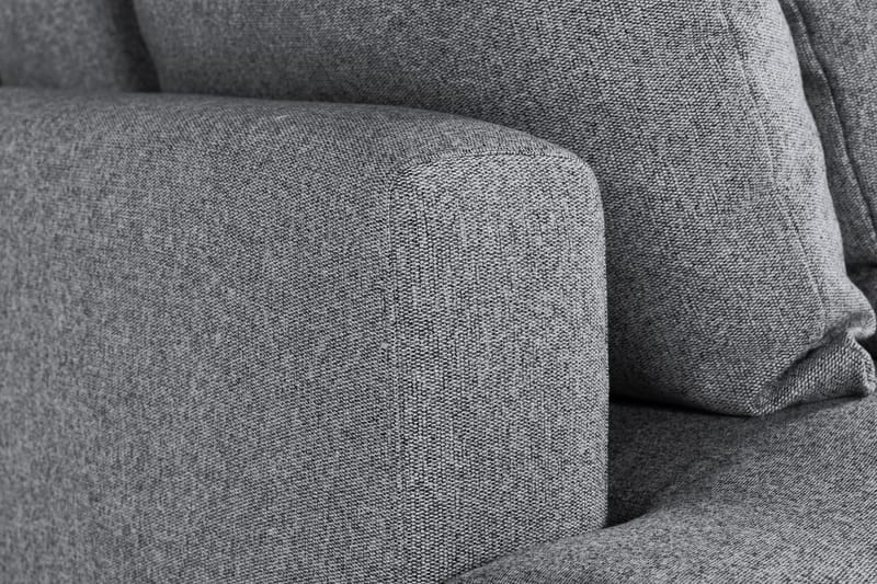 Menard 3-seters Stoffsofa - Grå - Møbler - Sofaer - Sofa 3 seter