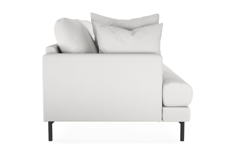 Menard 3-seters Stoffsofa - Hvit - Møbler - Sofaer - Sofa 3 seter