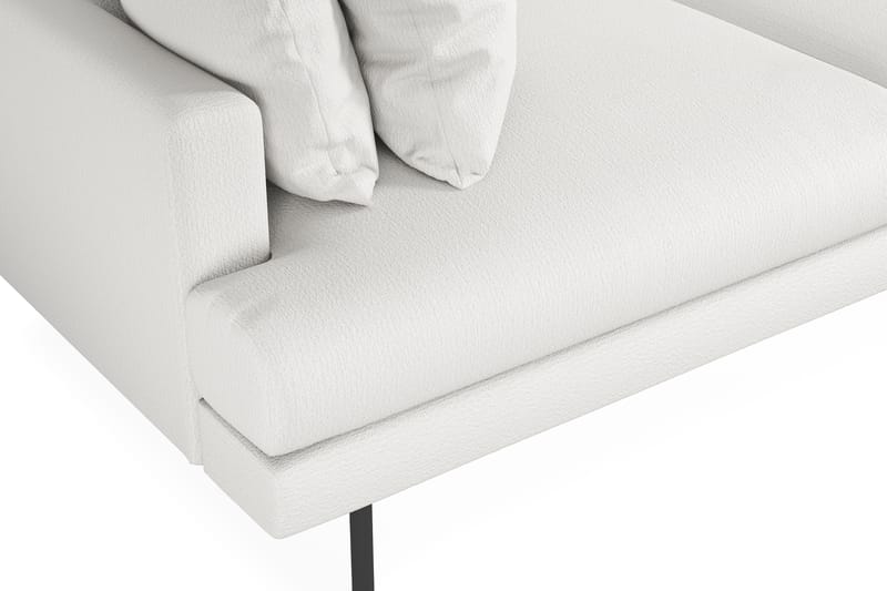 Menard 3-seters Stoffsofa - Hvit - Møbler - Sofaer - Sofa 3 seter