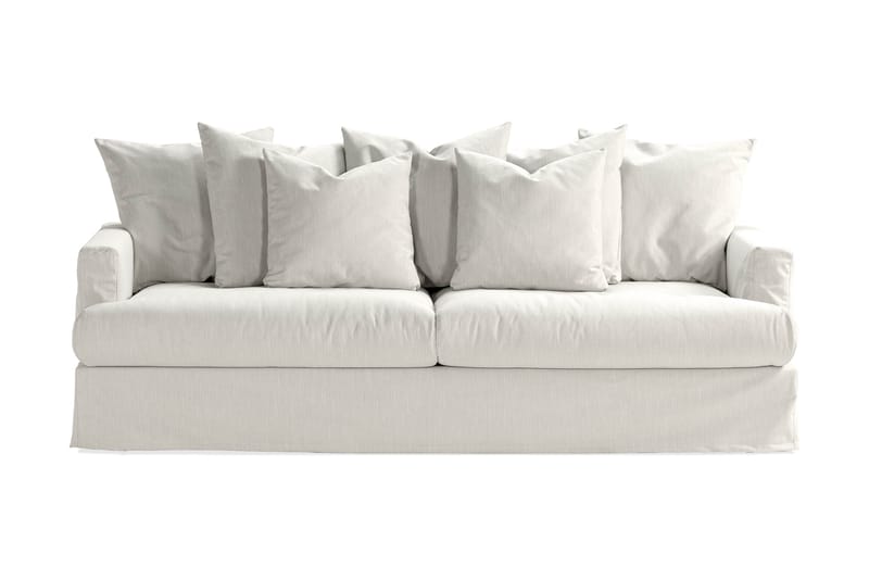 Menard 3-seters Stoffsofa - Lys grå - Møbler - Sofaer - Sofa 3 seter