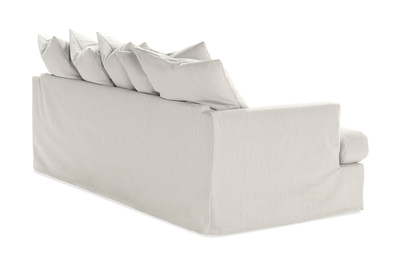 Menard 3-seters Stoffsofa - Lys grå - Møbler - Sofaer - Sofa 3 seter