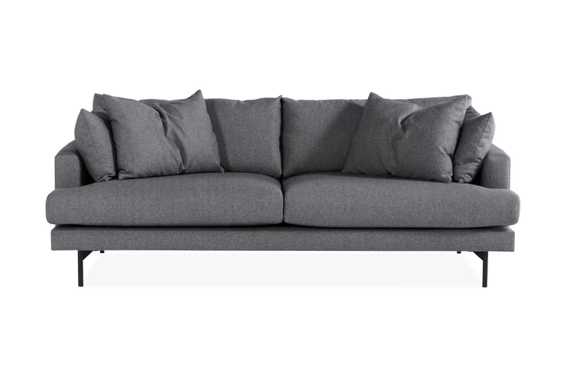 Menard 3-seters Stoffsofa - Mørk grå - Møbler - Sofaer - Sofa 3 seter