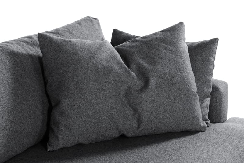 Menard 3-seters Stoffsofa - Mørk grå - Møbler - Sofaer - Sofa 3 seter