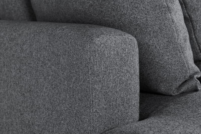 Menard 3-seters Stoffsofa - Mørk grå - Møbler - Sofaer - Sofa 3 seter