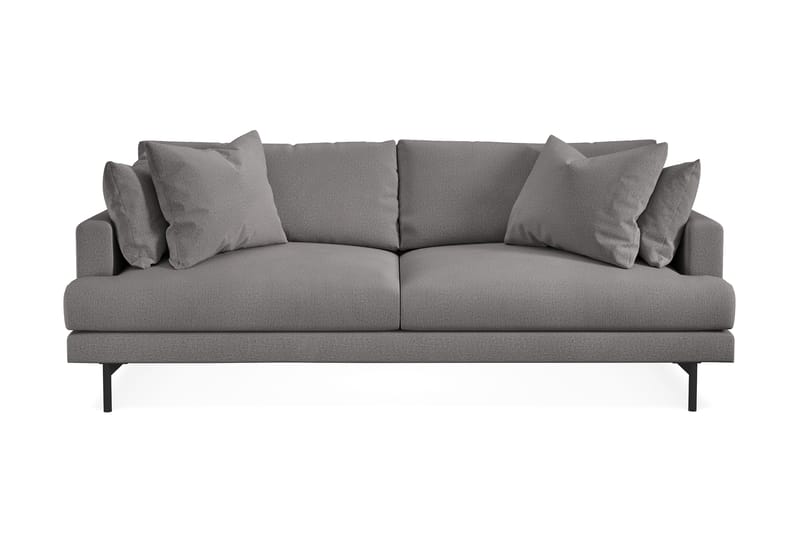 Menard 3-seters Stoffsofa - Mørk grå - Møbler - Sofaer - Sofa 3 seter