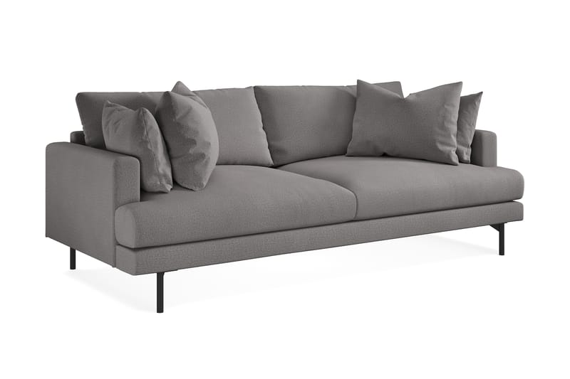Menard 3-seters Stoffsofa - Mørk grå - Møbler - Sofaer - Sofa 3 seter