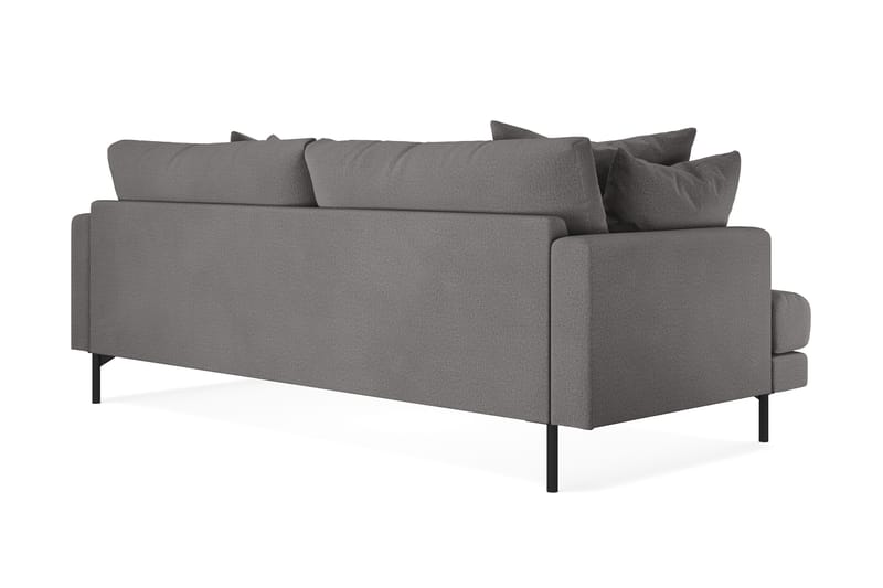 Menard 3-seters Stoffsofa - Mørk grå - Møbler - Sofaer - Sofa 3 seter