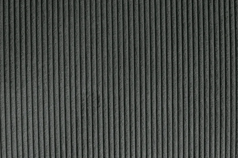 Menard 4-seters Dyp Manchestersofa - Grå - Møbler - Sofaer - 4 seter sofa