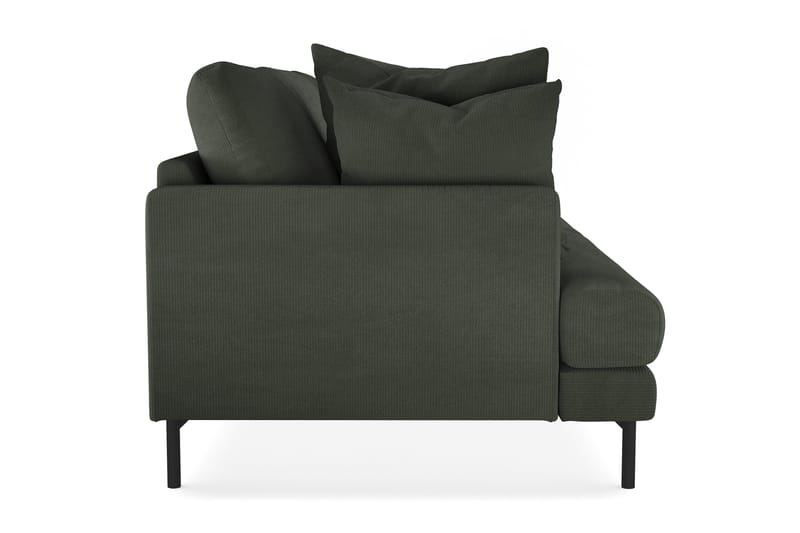 Menard 4-seters Dyp Manchestersofa - Mørk grønn - Møbler - Sofaer - 4 seter sofa