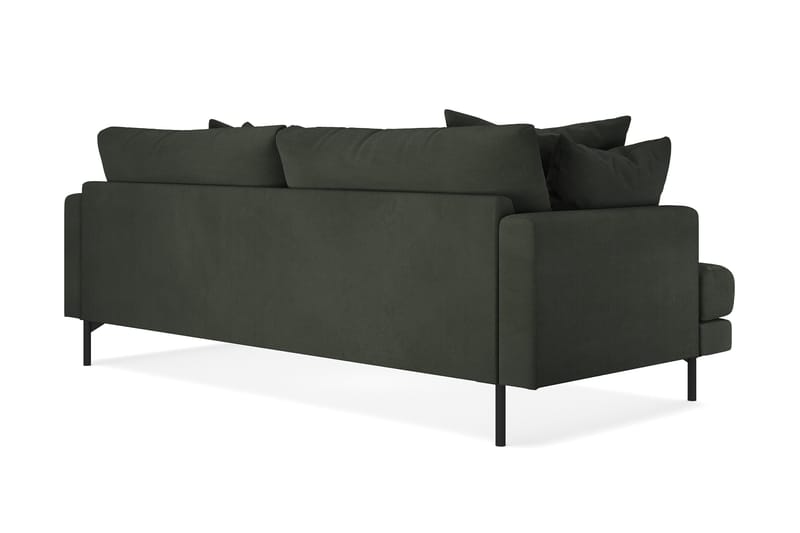 Menard 4-seters Dyp Manchestersofa - Mørk grønn - Møbler - Sofaer - 4 seter sofa