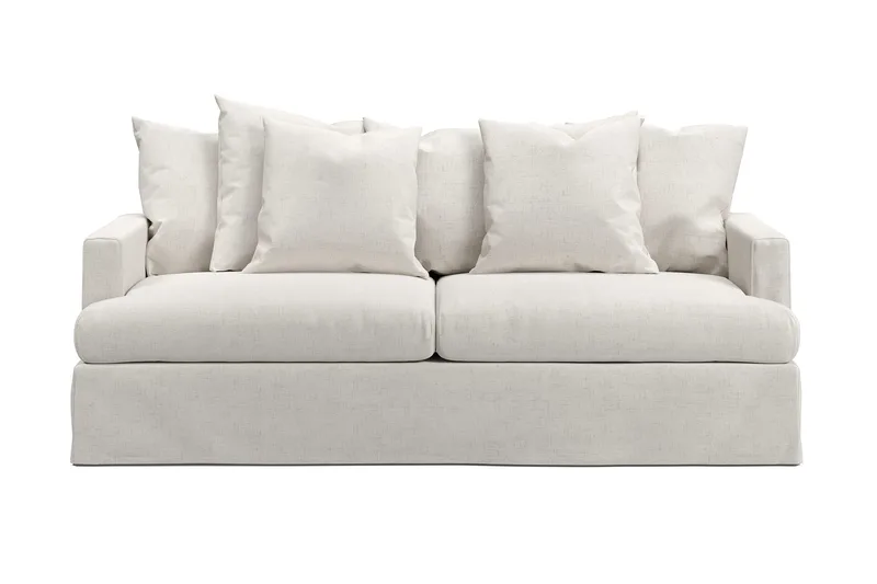 Menard 4-seters Stoffsofa - Beige - Møbler - Sofaer - 4 seter sofa