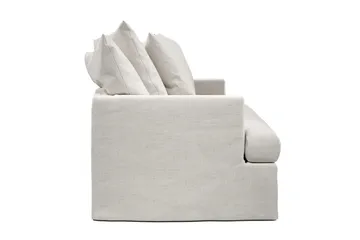 Menard 4-seters Dyp Stoffsofa - Beige - Møbler - Sofaer - 4 seter sofa