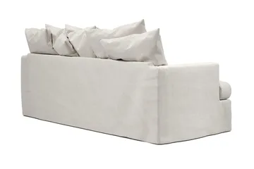 Menard 4-seters Dyp Stoffsofa - Beige - Møbler - Sofaer - 4 seter sofa