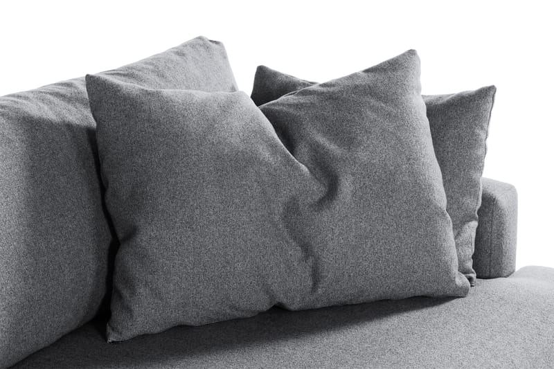 Menard 4-seters Dyp Stoffsofa - Grå - Møbler - Sofaer - 4 seter sofa