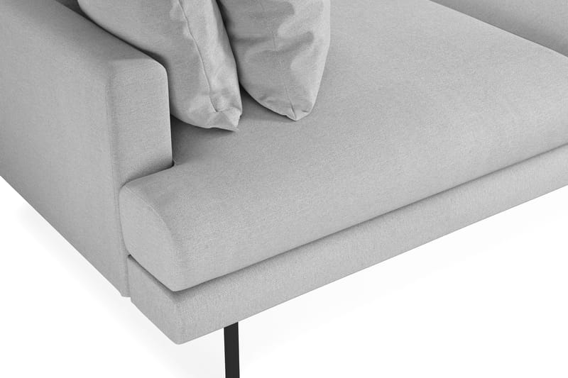 Menard 4-seters Dyp Stoffsofa - Lys grå - Møbler - Sofaer - 4 seter sofa