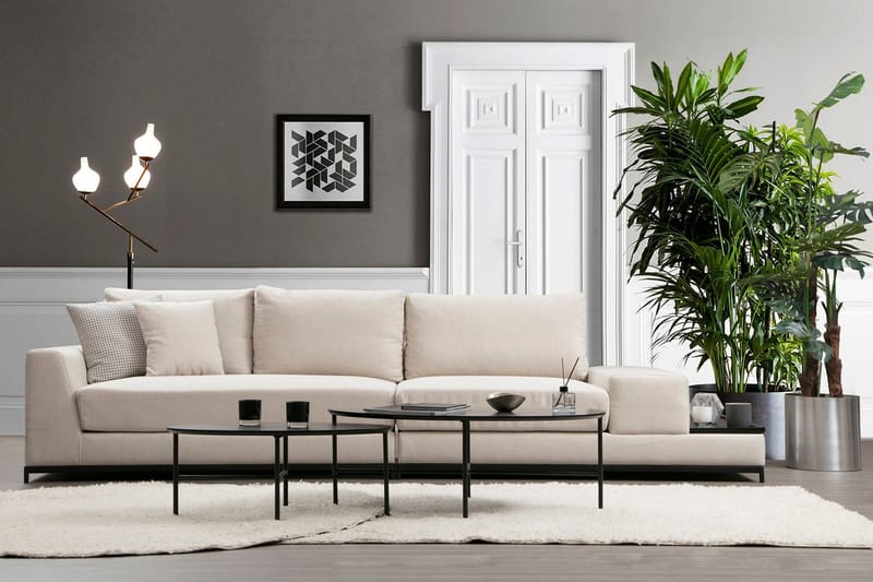 Mezonzo 4-seter Sofa - Beige - Møbler - Sofaer - 4 seter sofa