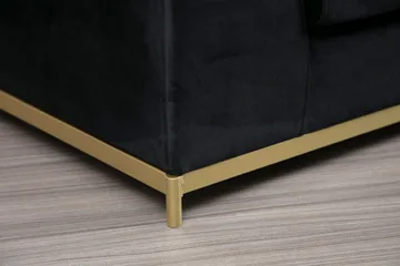 Mezonzo 4-seter Sofa - Svart - Møbler - Sofaer - 4 seter sofa