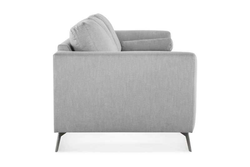 Ocean Lyx 3-seters Stoffsofa - Grå - Møbler - Sofaer - 4 seter sofa