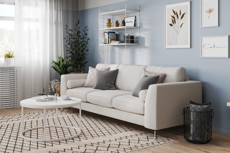 Ocean Lyx 4-seter Sofa - Linbeige - Møbler - Sofaer - 4 seter sofa