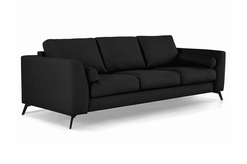 Ocean Lyx 4-seter Sofa - Svart - 4 seter sofa