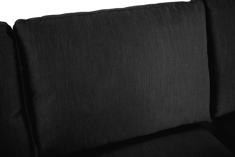 Ocean Lyx 4-seter Stoffsofa - Svart - Møbler - Sofaer - 4 seter sofa