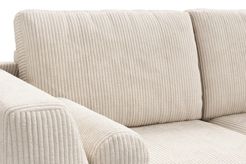 Ocean Lyx 4-seters Manchestersofa - Beige - Møbler - Sofaer - 4 seter sofa