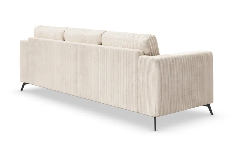 Ocean Lyx 4-seters Manchestersofa - Beige - Møbler - Sofaer - 4 seter sofa