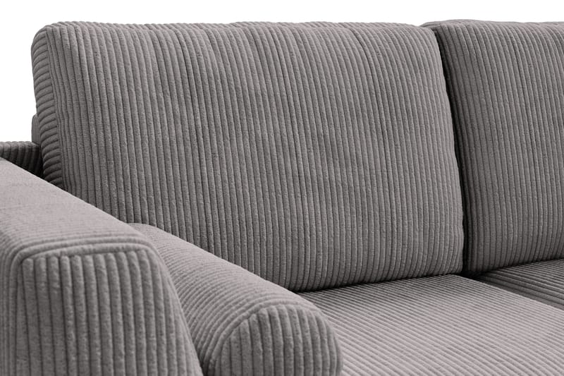 Ocean Lyx 4-seters Manchestersofa - Mørk grå - Møbler - Sofaer - 4 seter sofa