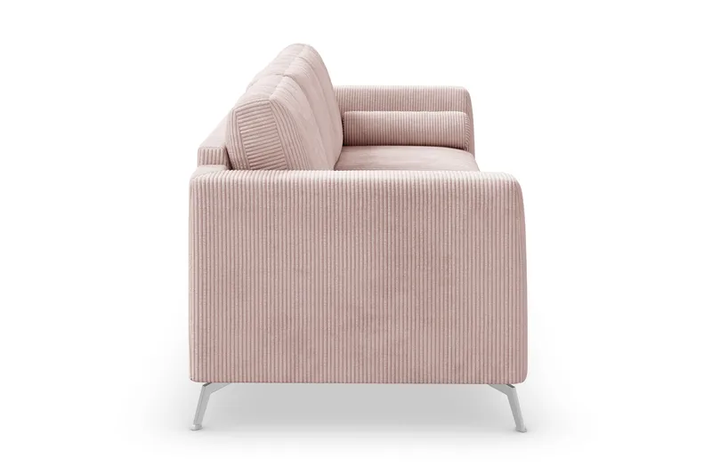 Ocean Lyx 4-seters Manchestersofa - Rosa - Møbler - Sofaer - 4 seter sofa