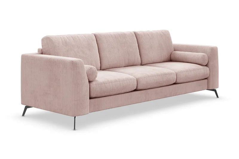 Ocean Lyx 4-seters Manchestersofa - Rosa - Møbler - Sofaer - 4 seter sofa