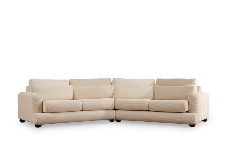 Relento Buet Sofa 4-seter - Beige - 4 seter sofa