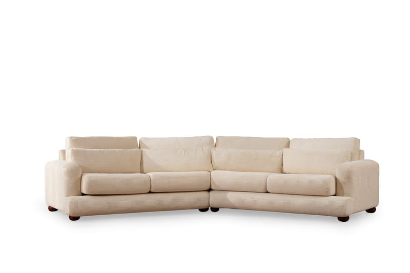 Relento Buet Sofa 4-seter - Beige - 4 seter sofa