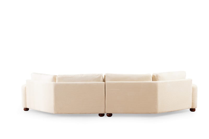 Relento Buet Sofa 4-seter - Beige - 4 seter sofa