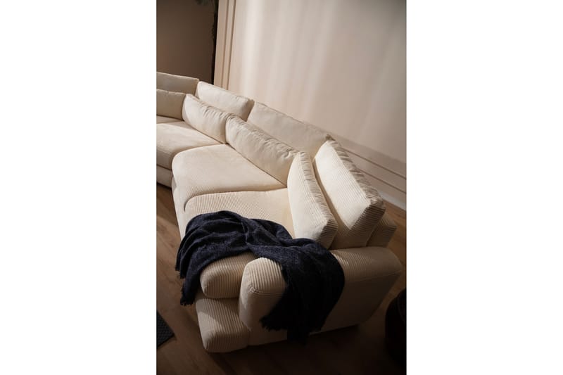 Relento Buet Sofa 4-seter - Beige - 4 seter sofa