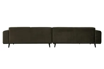 Statement 4-seters Fløyelssofa - Grønn - Møbler - Sofaer - 4 seter sofa