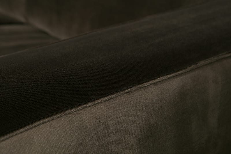 Statement 4-seters Fløyelssofa - Grønn - Møbler - Sofaer - 4 seter sofa