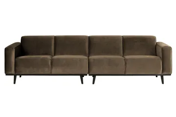 Statement 4-seters Fl øyelssofa - Taupe - Møbler - Sofaer - 4 seter sofa