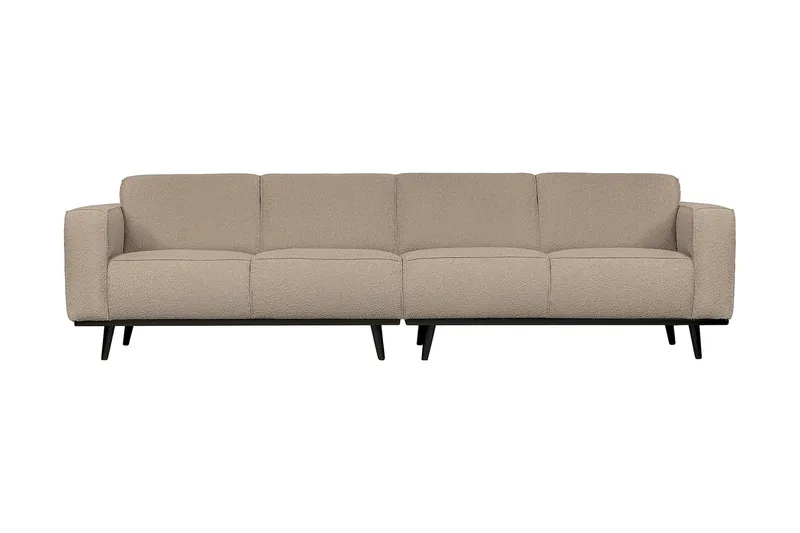 Statement 4-seters Sofa, Beige