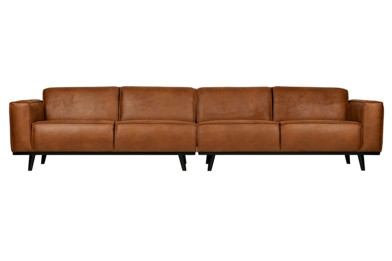 Statement 4-seters Sofa, Konjakk