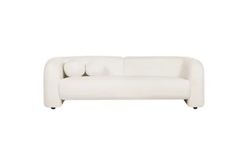 4-sits Soffgrupp Beliani Leiren Beige White - Møbler - Sofaer - Sofagrupper