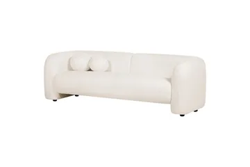 4-sits Soffgrupp Beliani Leiren Beige White - Møbler - Sofaer - Sofagrupper