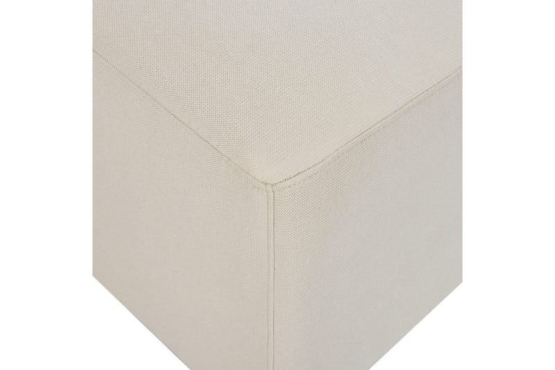 4-sitssoffa Beliani Kohlo Beige/svart, Högervänd Beige||Black Left-faced - Møbler - Sofaer - Sofagrupper