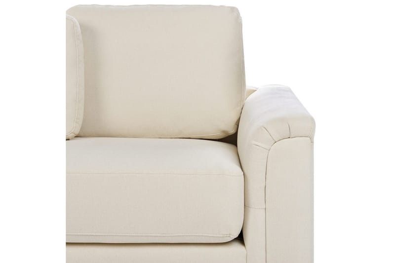 4-sitssoffa Beliani Kohlo Beige/svart, Högervänd Beige||Black Left-faced - Møbler - Sofaer - Sofagrupper